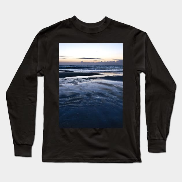 Blue Call of the Sea Long Sleeve T-Shirt by SILVA_CAPITANA